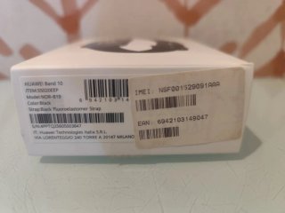 Reloj Huawei Band 10 Negro
