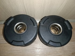 Set Mancuernas Olímpicas Ajustables 20Kg Discos