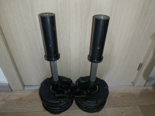 Set Mancuernas Olímpicas Ajustables 20Kg Discos