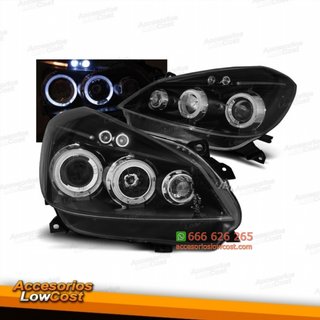 FAROS CON OJOS DE ANGEL RENAULT CLIO 3 05-09 FOND