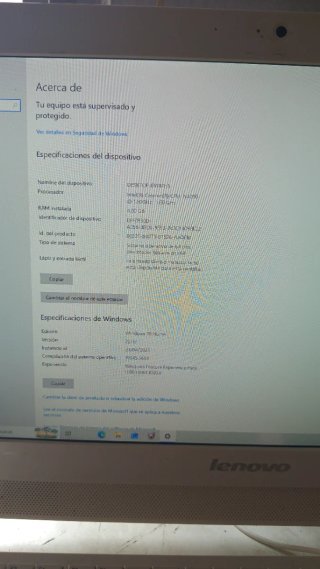 Ordenador Lenovo Blanco