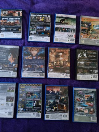 Lote 11 juegos PS2