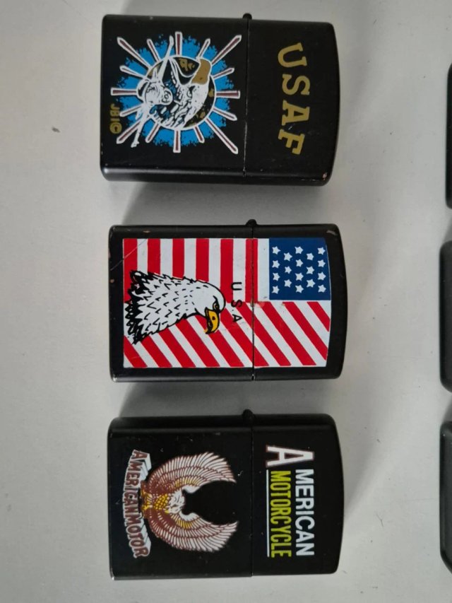 Set 10 Accendini Tipo Zippo