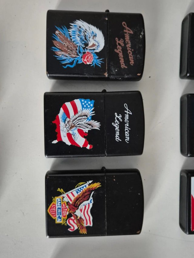 Set 10 Accendini Tipo Zippo