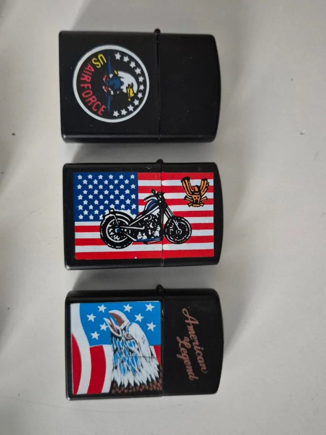 Set 10 Accendini Tipo Zippo