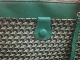 Bolso HERBOSA verde bandolera y mano nuevo