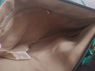 Bolso HERBOSA verde bandolera y mano nuevo