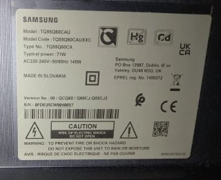 Patas TV Samsung TQ55Q65CAU
