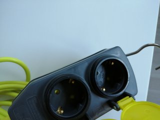 Cable alargador 15m con 4 enchufes