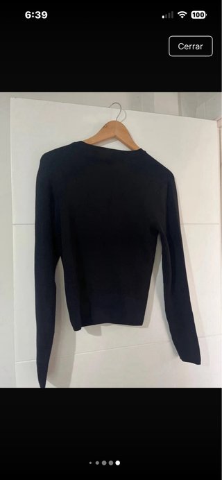 Jersey Desigual Corazón Rojo Negro