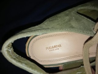 Sandalias esparto plataforma verde