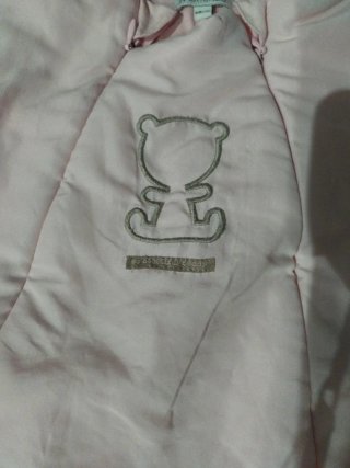 Saco Bebé Rosa con Capucha