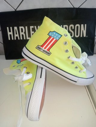 Scarpe Harley Davidson Gialle N.43