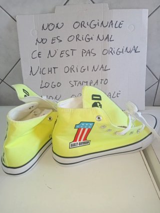 Scarpe Harley Davidson Gialle N.43