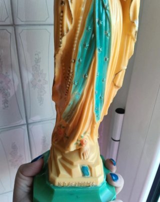 Statua Madonna di Lourdes vintage
