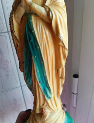 Statua Madonna di Lourdes vintage
