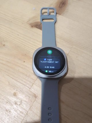 Smartwatch Laxasfit Gris/Plata