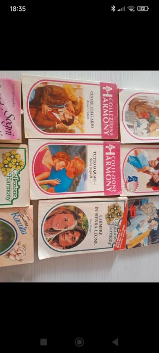 Romanzi Harmony e altri vintage