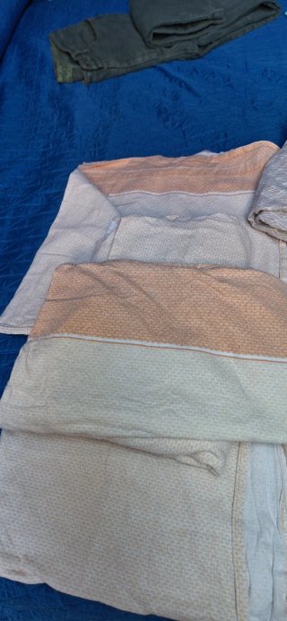 Coppia Lenzuola Flanella Cotone 100%