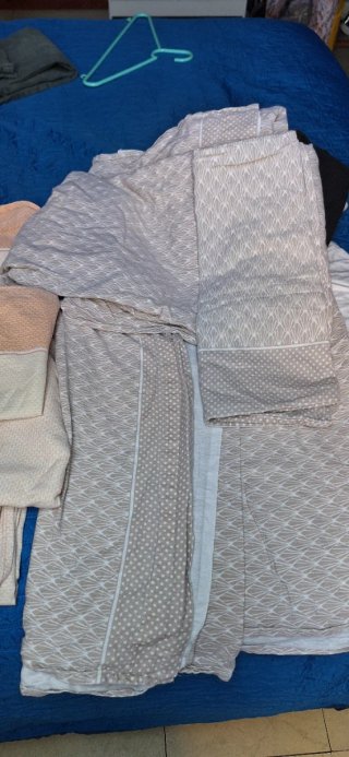 Coppia Lenzuola Flanella Cotone 100%