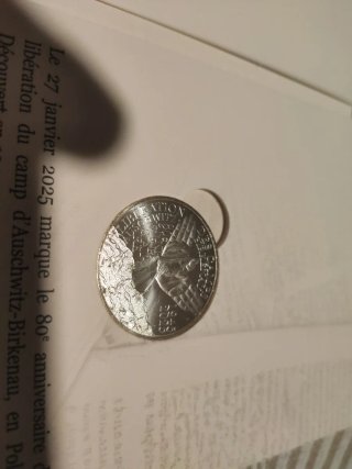Moneda 10€ Francia 80 Aniv. Auschwitz