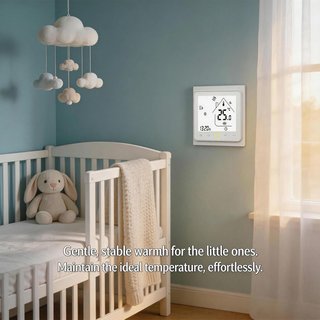 Termostato WiFi programable Alexa Google LCD