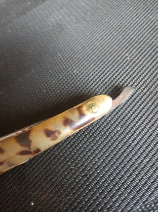 Navaja de afeitar antigua