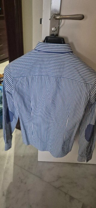 Blusa Spagnolo Mujer Rayas Azul Talla M