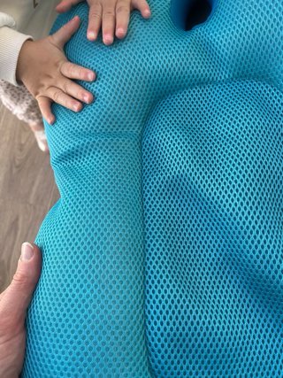 Colchoneta Bañera Bebé Azul