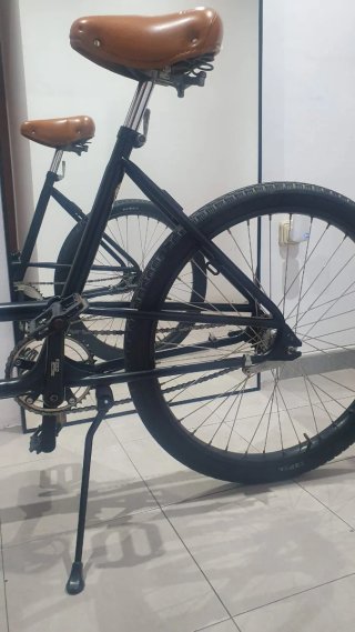 Bicicleta Chopper Negra