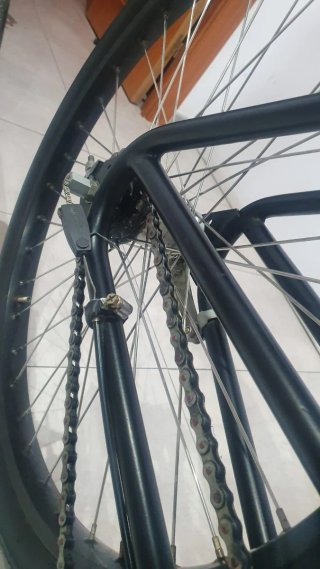 Bicicleta Chopper Negra