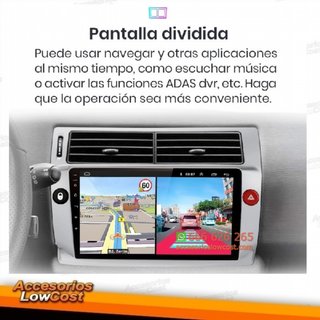 NAVEGADOR CITROEN C4 2 DIN 9" HD GPS ANDROID 11
