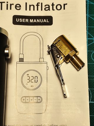 Compresor inalámbrico portátil coche 2 boquillas