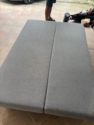 Sofá Cama IKEA ÄLVDALEN 3 Plazas Beige/Gris