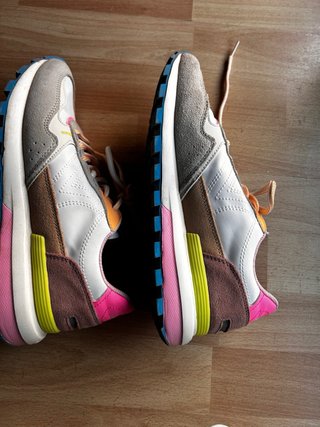 Bambas Victoria Blancas y Rosas Talla 38