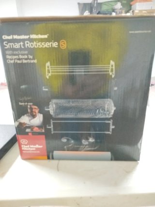 Horno Smart Rotisserie Chef Master, a estrenar.