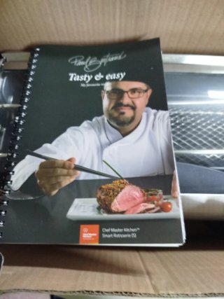 Horno Smart Rotisserie Chef Master, a estrenar.
