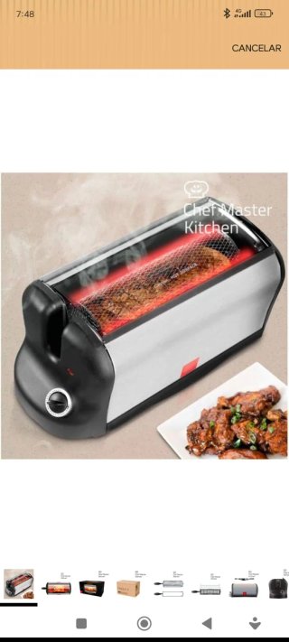 Horno Smart Rotisserie Chef Master, a estrenar.