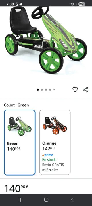 Kart Pedales Niños