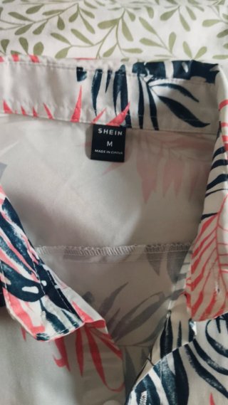 Camisa SHEIN manga corta hombre M