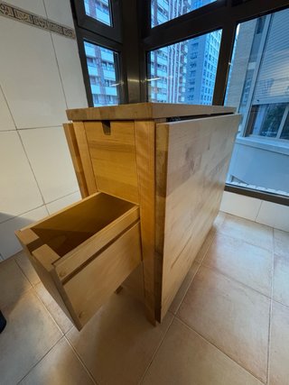 Mesa Abatible IKEA NORDEN Abedul