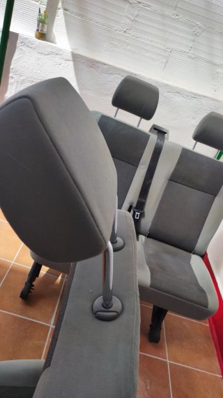 Asientos de furgoneta Transporter T5 (color gris)
