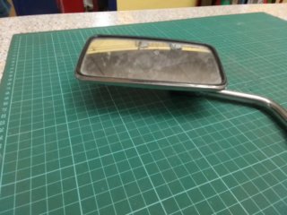 Retrovisor Cromado