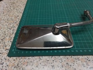 Retrovisor Cromado
