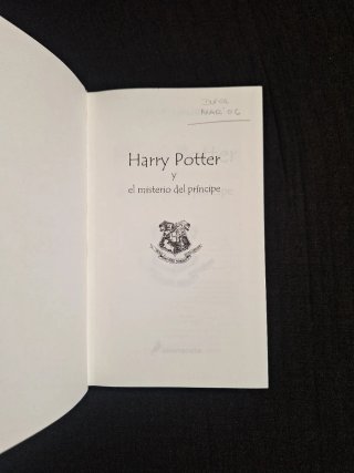 Harry Potter y el misterio del príncipe (1a ed.)