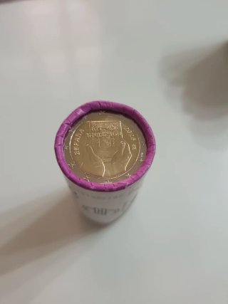 Lote 2 Rollos Monedas Conmemorativas España 2026