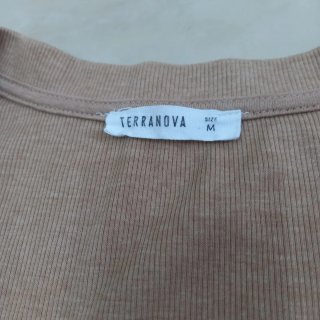 Cardigan Terranova donna beige M