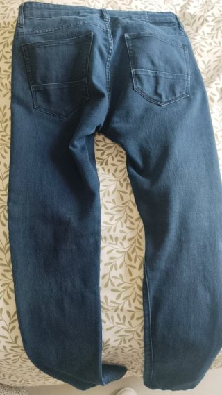 Pantalón vaquero largo hombre azul
