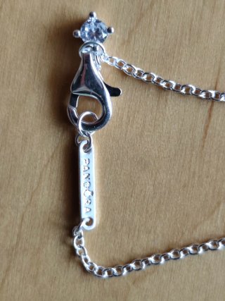 Collar Pandora Corazones Dobles