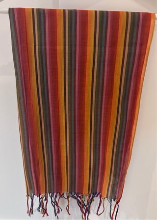 Pañuelo Zara Rayas Multicolor